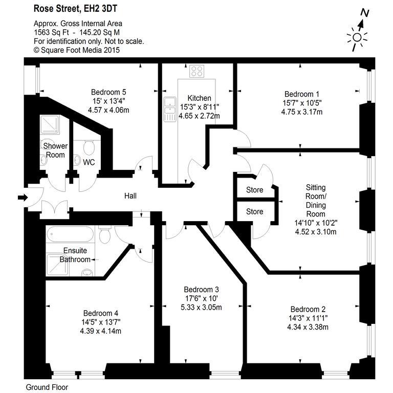 Rose Street Residence Единбург Номер фото